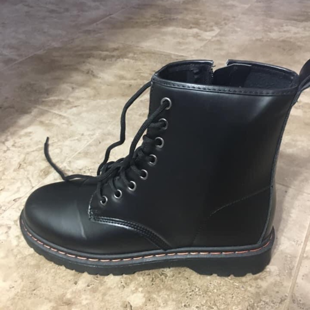 Olinda Combat Boot - Picture 3 of 7